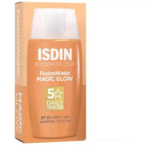 Crème Solaire Isdin Fusion Water Magic Glow SPF 30 50 ml - Effet Glow
