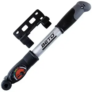 Mini pompe CO2 pour valve avec manometre Beto AV FV Noir TU pas cher