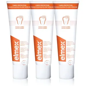 Elmex, Dentifrice, Toothpaste Caries Protection 3 x 75 ml (75 ml) pas cher