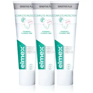 Elmex, Dentifrice, Toothpaste Sensitiv e Plus Protection complète Trip...Vendu pargalaxus