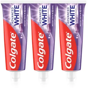 Colgate, Dentifrice, Advanced White Purple Trio Zahnpasta 3 x 75 ml (7...Vendu pargalaxus