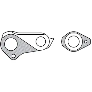 Union Derailleur Patte Giant (Hanger + Axle Cap) Gh183 Gh-183