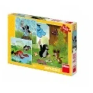 Dino 3 Puzzles - La Petite Taupe 33525 pas cher