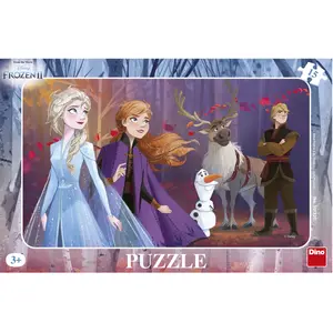 Dino Puzzle Le royaume de glace 2, 15 pièces (15 pièces) pas cher