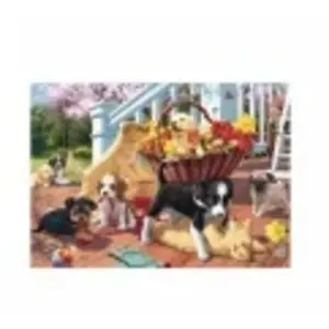Puzzle 1000 pièces Les Chiots - DINO - Niveau moyen - Thème Animaux pas cher