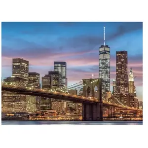 Dino Toys Leg puzzel Manhattan new york usa, neon 1000 stukjes