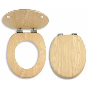 Novaservis Prestige - WC-zitting Softclose, gefineerd hout, as WC/SOFTJASAN pas cher