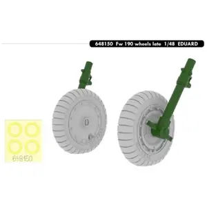 Eduard Fw 190 wheels tard pour pas cher