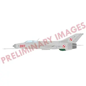 Eduard Modelbouwpakket Militaire voertuigen - 84213 Mikoyan-Gurevich MiG-21F-13 Fishbed - Weekend Edition - Sovjet Straaljager Plastic - 1:48 - Modelbouw pas cher