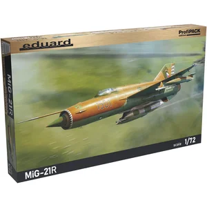 Eduard Modelbouwpakket Militaire voertuigen - 70147 Mikoyan-Gurevich MiG-21R - ProfiPACK Edition - Sovjet Straaljager Plastic - 1:72 - Modelbouw pas cher