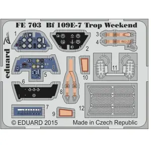 Eduard Bf 109E-7 Trop Weekend pour