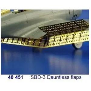 Eduard SBD-3 Dauntless volets d'atterrissage Flaps pas cher