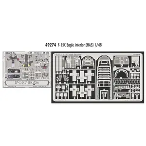 Eduard F-15C Eagle Set intérieur pas cher