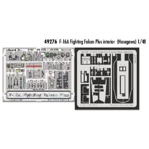 Comparateur de prix : Eduard F-16A Plus Fighting Falcon interior pour kit Hasegawa