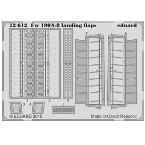 Eduard Fw 190A-8 landing flaps pour pas cher