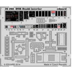 Eduard D9R Doobi intérieur pour Meng pas cher