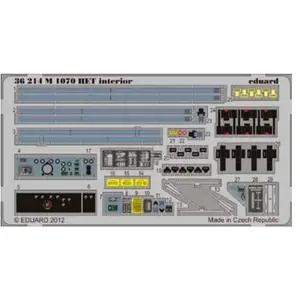 Eduard M 1070 HET intérieur pour Hobby Boss pas cher
