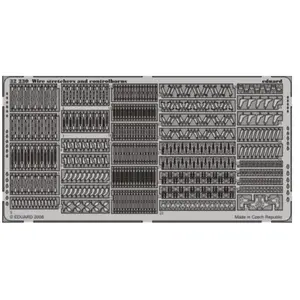 Eduard Wire stretchers & controlhorns pas cher