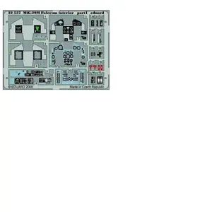 Eduard MiG-29M Fulcrum intérieur pour kit TrumpeterVendu pargalaxus