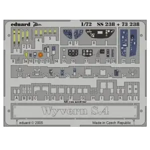 MAQUETTE WYVERN S4 TRUMPETER 1/72 EDUARD SS238