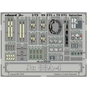 Eduard Ju 88A-4 interior pour kit HasegawaVendu pargalaxus