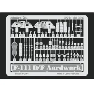 Comparateur de prix : MAQUETTE F 111 D/F AARDVARK 1/72 EDUARD SS175