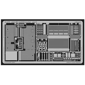 Stug.iii Ausf.b Interior Für Tamiya Bausatz.- 1:35e - Eduard Accessories pas cher