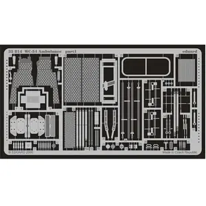 Maquette - EDUARD - WC 54 Ambulance - Intérieur - 1/35 pas cher