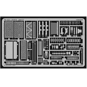 Comparateur de prix : Russischer Panzer T-55 Fotoätzsatz- 1:35e - Eduard Accessories