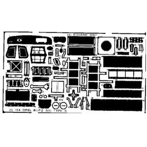 Eduard Kit de détail Opel Blitz 3(t) Type S pas cher