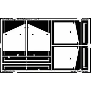 Comparateur de prix : Maquette - EDUARD - STUG IIIG SCHURZEN - Echelle 1/35 - Intérieur