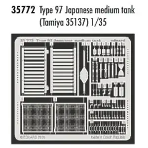 Comparateur de prix : Eduard Type 97 Japanese Medium Tank pour Tamiya kit 35137
