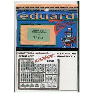 Comparateur de prix : MAQUETTE GERMAN CAR LICENCE PLATES1/35 EDUARD TP503