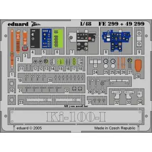 Comparateur de prix : MAQUETTE KI 100 I HASEGAWA 1/48 EDUARD FE299