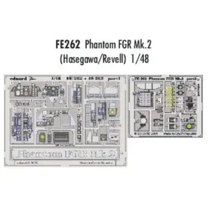 Comparateur de prix : MAQUETTE PHANTOM FGR MK.2 HASE/REVE/48 EDUARD FE262