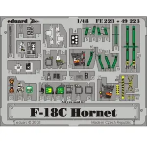 Eduard Accessories FE223 Accessoire de modélisme F-18C HornetVendu pargalaxus