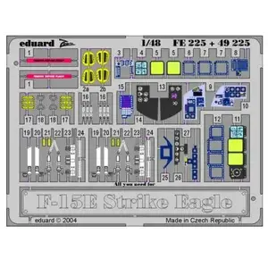 Comparateur de prix : MAQUETTE F 15E STRIKE EAGLEREVE/MON/48 EDUARD FE225