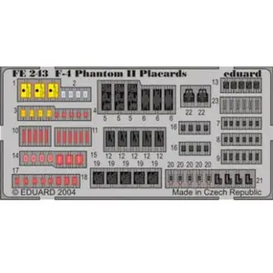 Eduard Plaques F-4 Phantom II