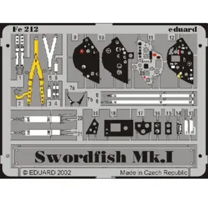 Eduard Accessories- Accessoire de modélisme Swordfish MK.I, FE212 pas cher