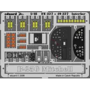 Eduard B-25G Mitchell interior Pour le kit Accurate Miniatures