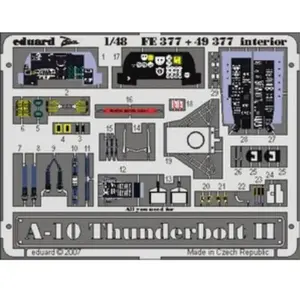 Comparateur de prix : MAQUETTE A 10 THUNDERBOLT II INTITA/48 EDUARD FE377