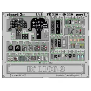 Comparateur de prix : MAQUETTE BF 110G 2 REVELL/MONO 1/48 EDUARD FE310