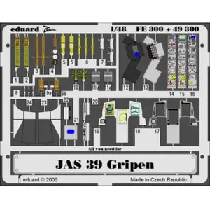 MAQUETTE JAS 39 GRIPEN ITAELRI 1/48 EDUARD FE300