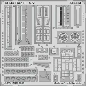 Eduard F/A-18F pour l'académie pas cher