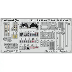 Eduard Bf 109G-6 pour Tamiya