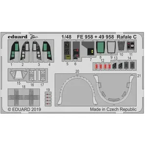Eduard Rafale C pour Revell pas cher