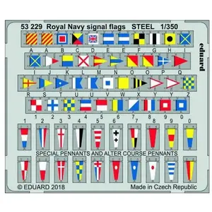 Eduard Drapeaux de signalisation de la Royal Navy STEEL pas cher