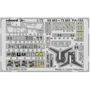 Eduard F/A-18A pour l'académie pas cher