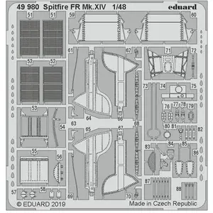 Eduard Spitfire FR Mk.XIV pour Airfix