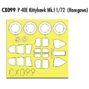 Eduard P-40E Kittyhawk Mk.I pas cher